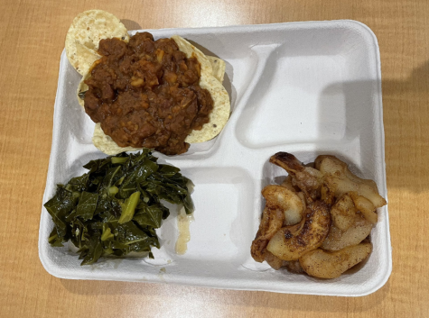 Lunch at Stuart-Hobson MS, snapped by DC Councilmember Charles Allen who was briefly interested in the quality of DCPS food back in March.