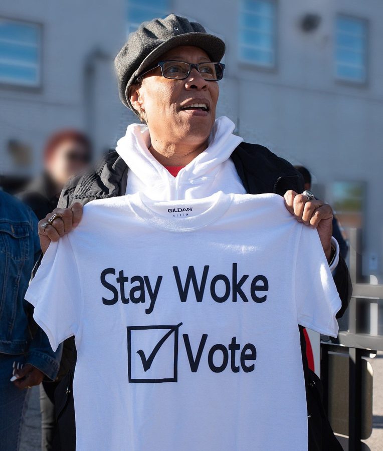 Stay woke was the cautionary advice of black activists after the 2014 police killing of Michael Brown in Ferguson, Missouri. Former Ohio State Representative Marcia Fudge put this photo on her Twitter in November, 2018, admonishing readers: If we dont vote, we tell the world that the future of our communities and our country doesnt concern us. Exercise your right to vote TODAY to make sure your voice is heard. She is currently the Secretary of Housing and Urban Development.